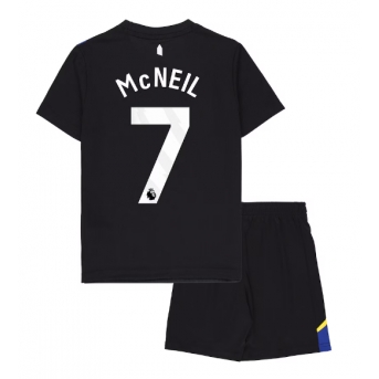 Billige Fotballdrakt Everton Dwight McNeil #7 Replika Tredjedraktsett Barn 2025-26 Kortermet (med bukser)